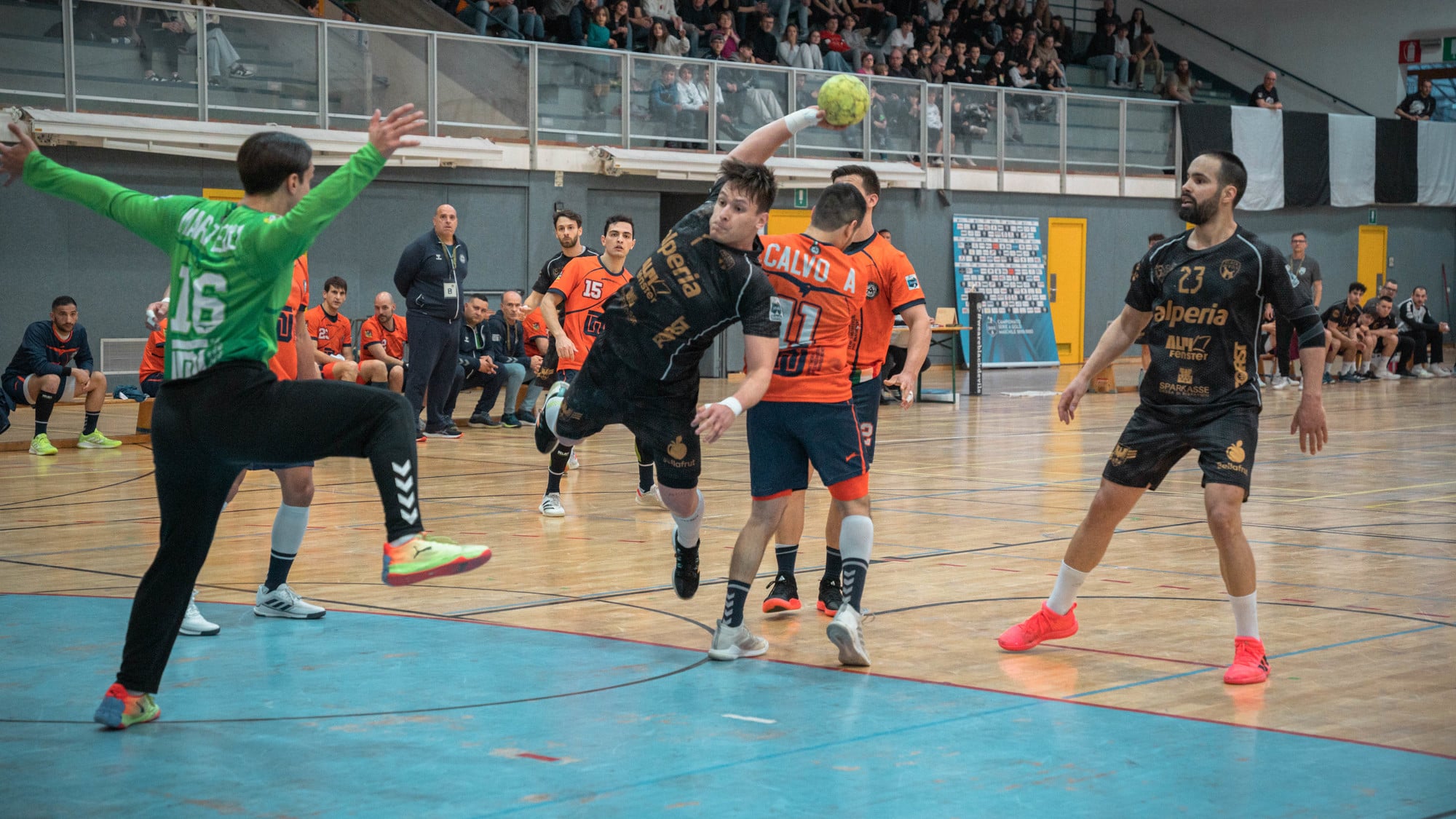 Il Merano Alperia festeggia la vittoria più alta della stagione contro l'Albatro Siracusa