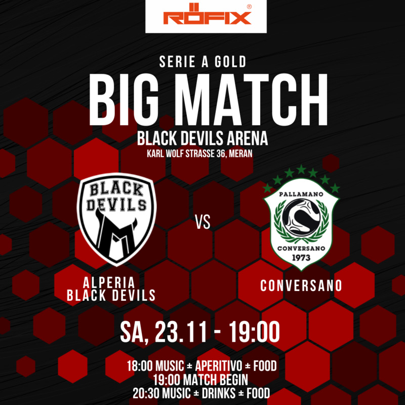 Big Match contro il Conversano